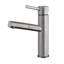 Whitehaus Collection Stainless Steel Single Lever Kitchen Faucet with Pull-Out Spray Head-1226342075