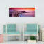 Sunset Honolulu Oahu HI USA by Walter Bibikow - Wrapped Canvas Panoramic Print-1315668458