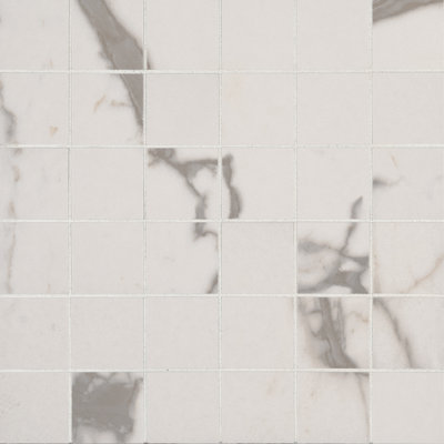 Legacy Arclina Grid 12 in. x 12 in. Matte Ceramic Mosaic Floor and Wall Tile
