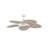 Overlock 52" Indoor/Outdoor 5-Blade Ceiling Fan with Pull Chain and Palm-Shaped Composite Fan Blades-66771194
