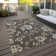 Malek Washable Floral Indoor / Outdoor Rug