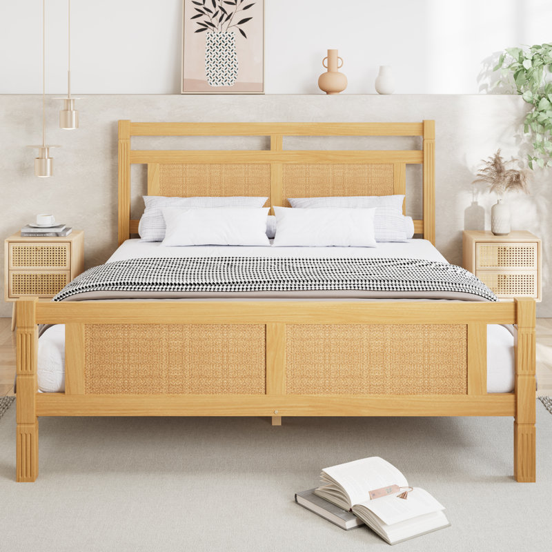 Solid Wood Bed