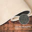 RUNNER Dennesly Solid Colour Plain Weave 80cm X 150cm Area Rug