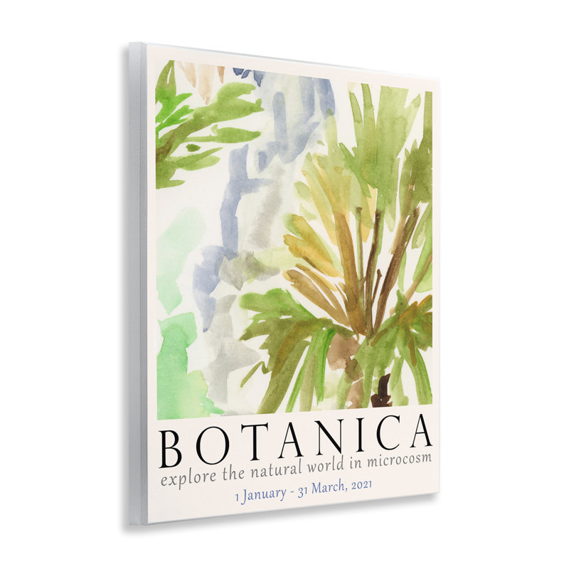  «Botanica Museum», affiche sur bois par June Erica Vess