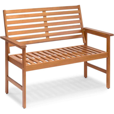 Solid Wood Outdoor Bench