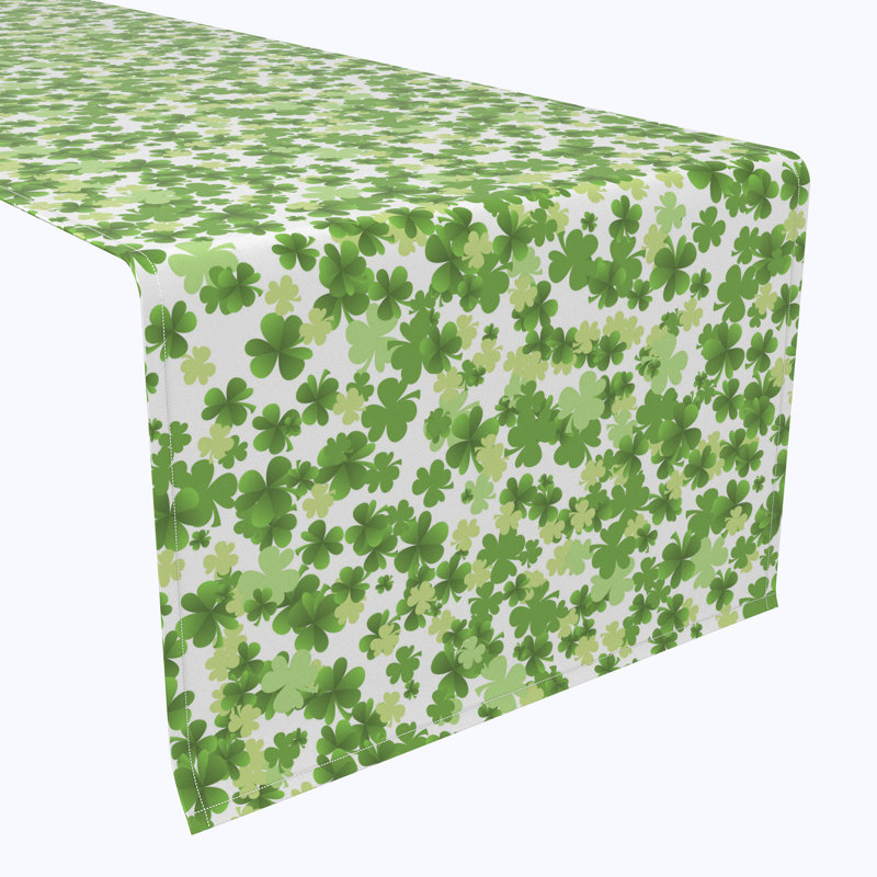 Niswger Puzzle Pieces Table Runner, 108" L x 14" W