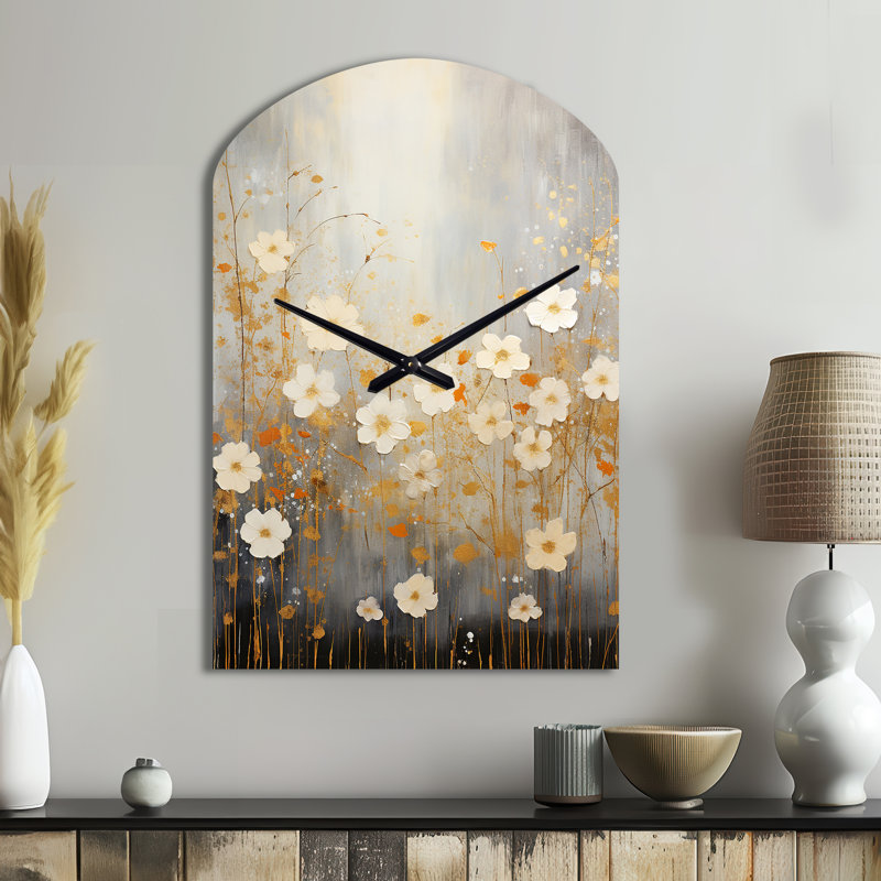 Horloge murale asymétrique Minimalisme, Moyenne