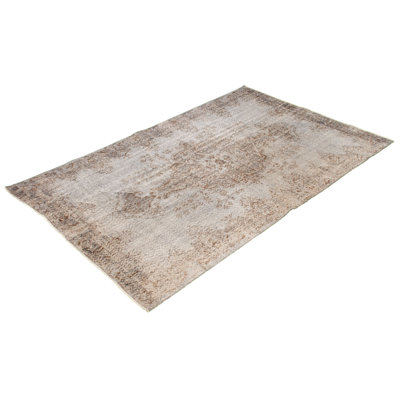 Derrold One-of-a-Kind 6' X 9'7" 1980s Wool Area Rug in Gray