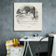 "Lark Manor ™", chalets 1 par Tis the Season, art mural sur toile