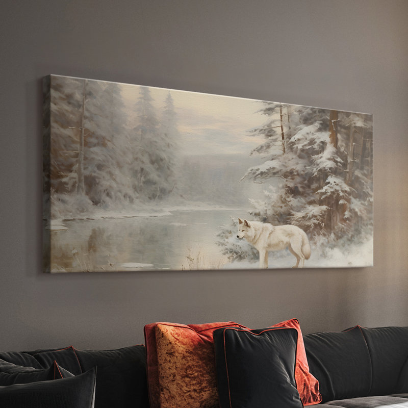 Landscape Series-CMXCV- Gallery Wrapped Canvas -Ready to Hang, 16" H x 32" W