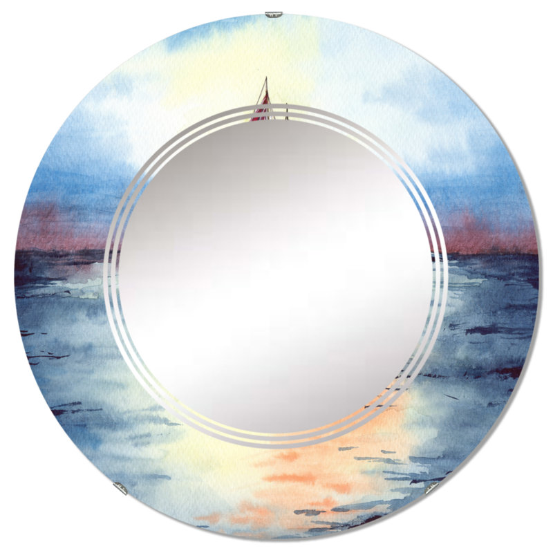 Miroir de salle de bain sans cadre, 24 po x 24 po