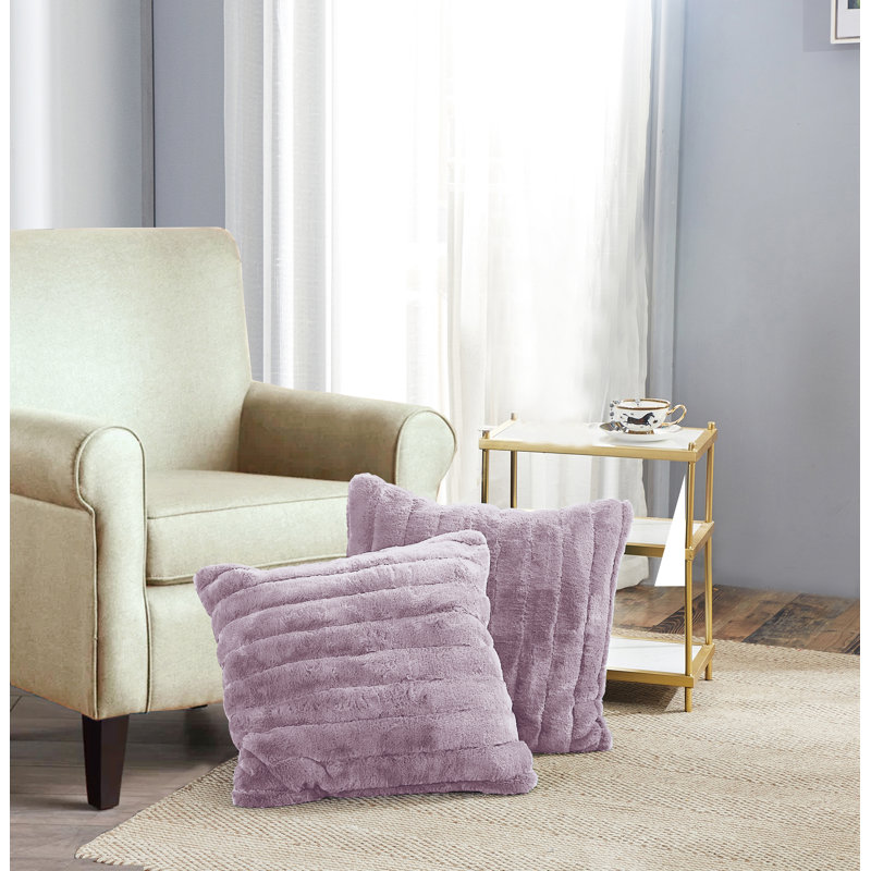 Housse de coussin Supermink, Lilas bruni