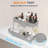 4-Pack Adjustable Pull-Out Organizer With Hooks & Cups, 2-Tier Under Sink Storage-122414948