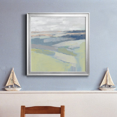 " Pastel Prairie I " Painting Print
