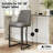 Irvona Upholstered Counter Stool with Metal Frame-1534151231