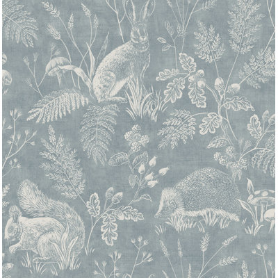 Woodland Toile Wallpaper