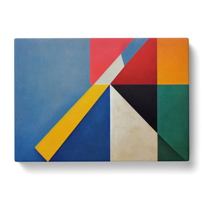 Suprematism Art Abstract Vol.3 - Wrapped Canvas Print