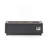 40" Outdoor 50,000 BTU Rectangular Iron Propane Fire Pit, Dark Grey (Tank Cover Not Included)