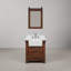 Meuble-lavabo de comptoir en marbre blanc Carrare 30 po Keighley-1641853743-1641853729