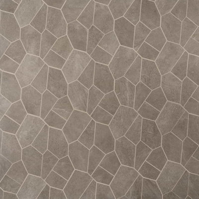 Era 12x20 Organic Pattern Matte Limestone Look Porcelain Mosaic Tile