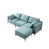 Tissu turquoise est en rupture de stock