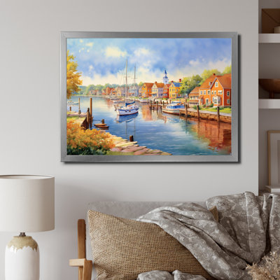 Paysage du canal de la baie Maryland