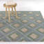 Schnitzer Green/Blue Modern Geometric Area Rug-1846985177