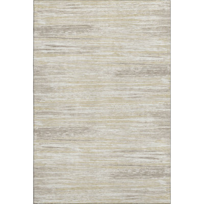 Premium Machine Washable Prisco Beige Rug