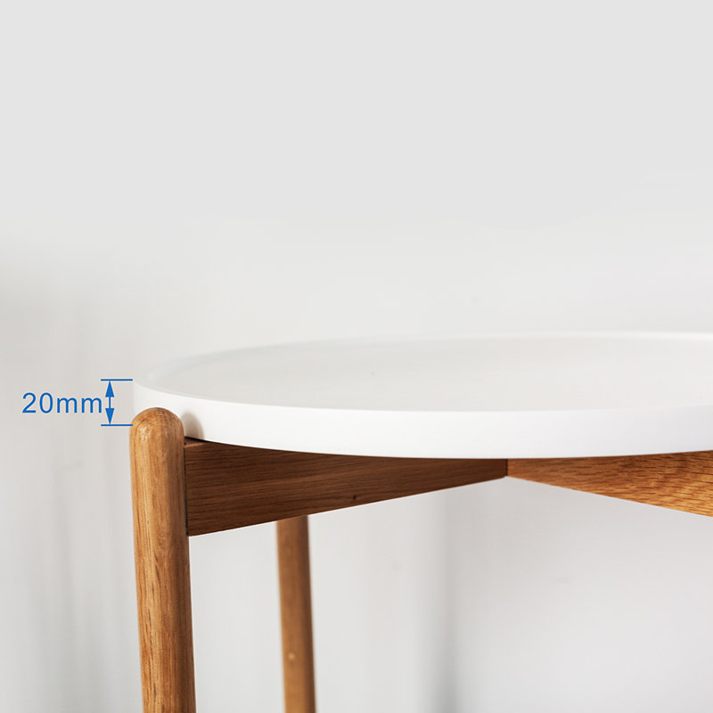 Table de bout avec plateau Tiquan