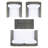 Hardesty 4 - Person Patio Conversation Set with Cushions-849026410