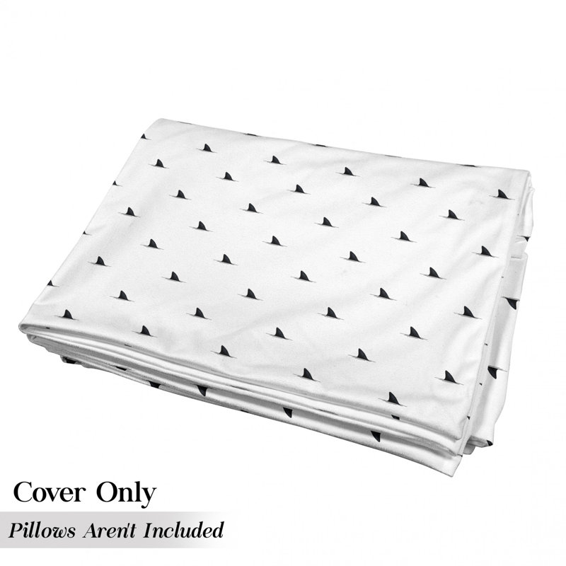 Housse de coussin d'extérieur Shark Fins, H 2 po x l 27 po x P 88 po