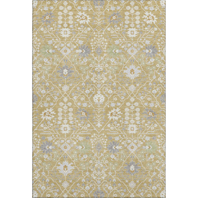 Premium Machine Washable Colmenero AMF1009 Oriental Rug