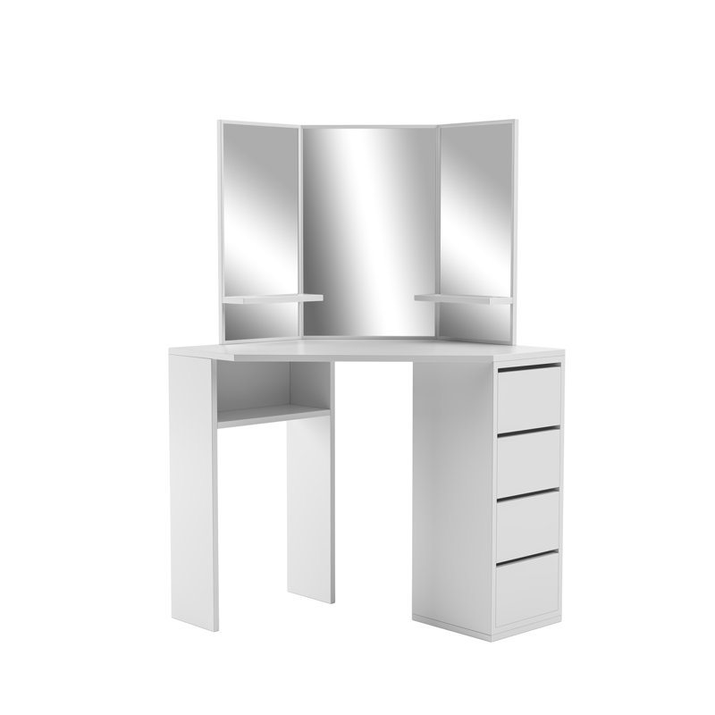 Coiffeuse avec miroir Metin