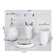 Tharsiga Ceramic / Porcelain Bathroom Accessory Set