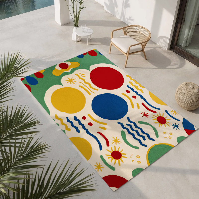 Tapis intérieur et extérieur Breezy Dash, Rectangle 1 pi 6 po x 2 pi 6 po