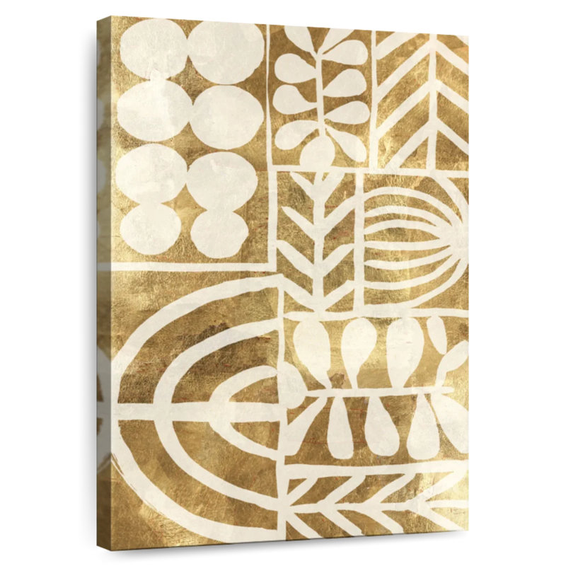 Avery Botanic Print Beige, 39" H x 26" W