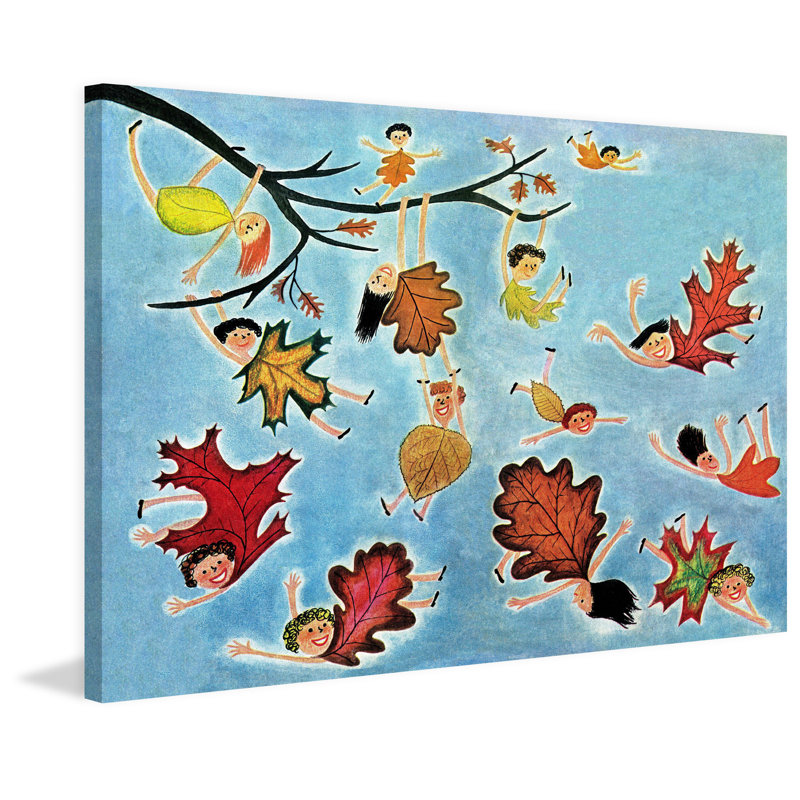 "Autumn", reproduction sur toile tendue, H 12 po x l 18 po