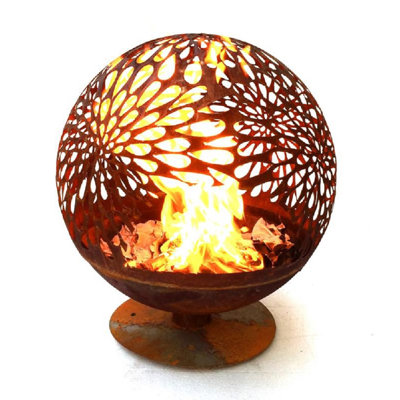 Aakifah Outdoor Wood-Fired Steel Pagoda