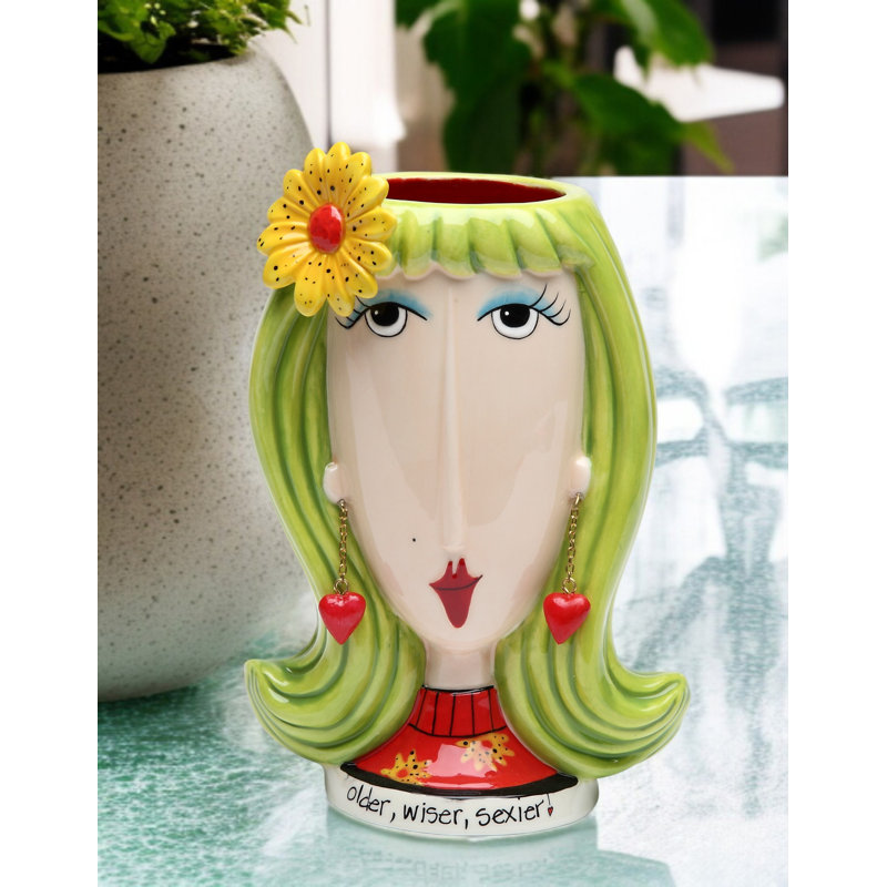 Older, Wiser & Sexier! Ceramic Makeup Brush Holder