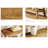 Console Table, Wood Entryway Table With Open Storage Shelf-1880960071