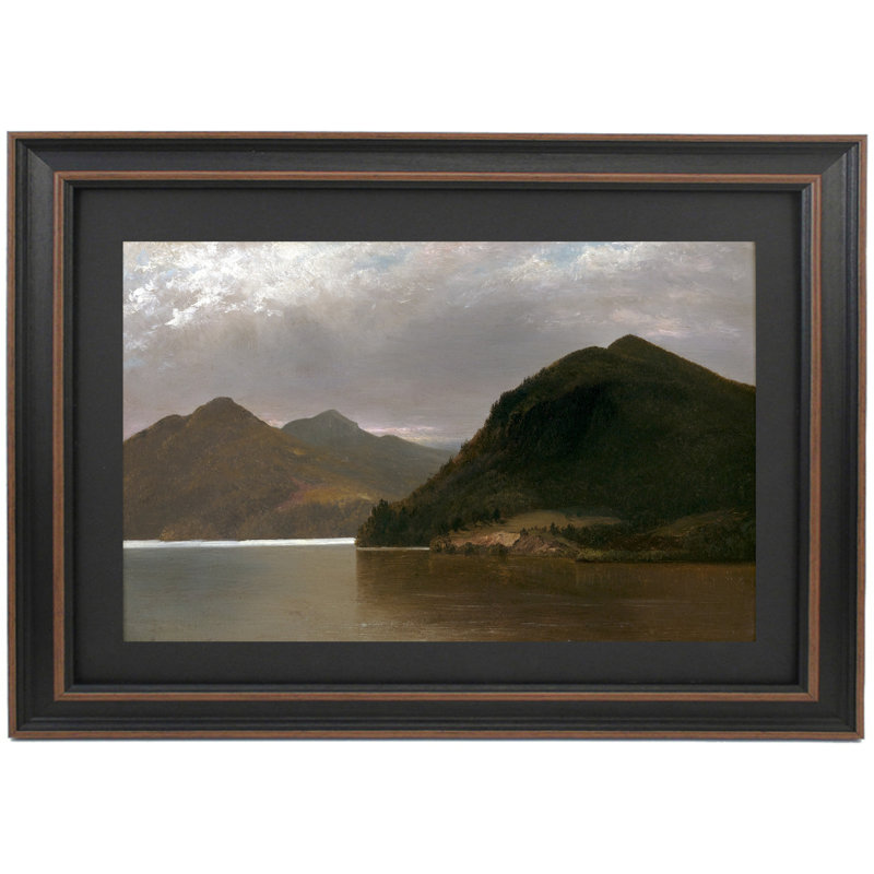 Lac George par John Frederick Kensett, H 23 po x l 36 po