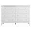 Commode Hammond, blanc