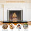 Navae Metal Fireplace Screen