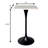 Travis 24" Square Bar Height Table With MDF Top And Stainless Steel Pedestal Base - Dining Table For Modern Home And Kitchen-235228636-235228632