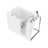 Therapeutic Tubs 30 in. x 53 in. Right Drain Quick Fill Walk-In Whirlpool Tub with Powered Fast Drain in White-3141067-3141064