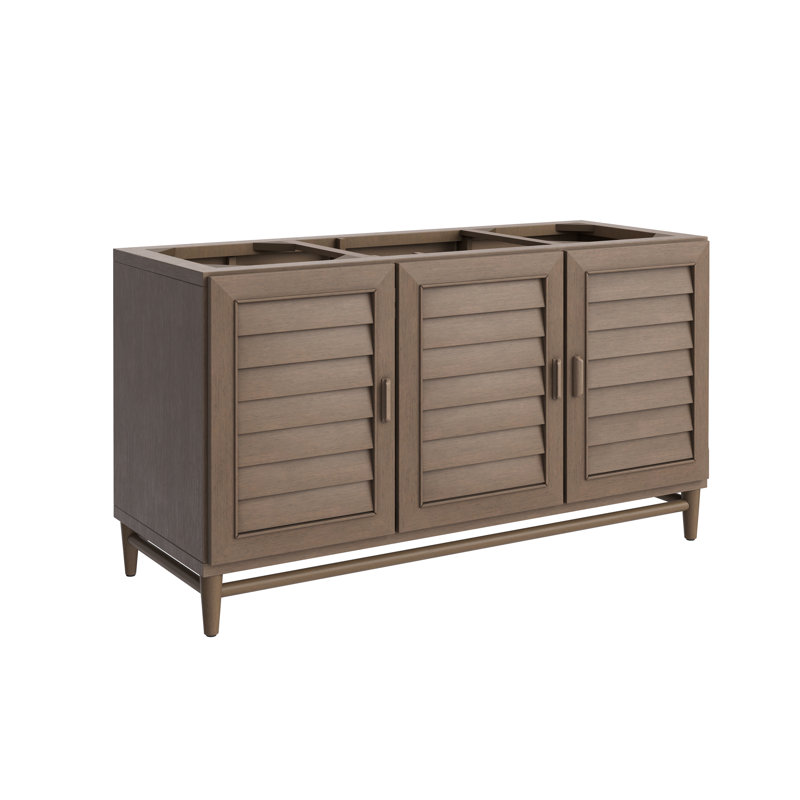 Portland 60'' W Single Vanity, Widespread, Siberian