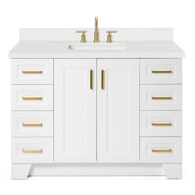 Freitas 48'' Solid Wood Single Bathroom Vanity