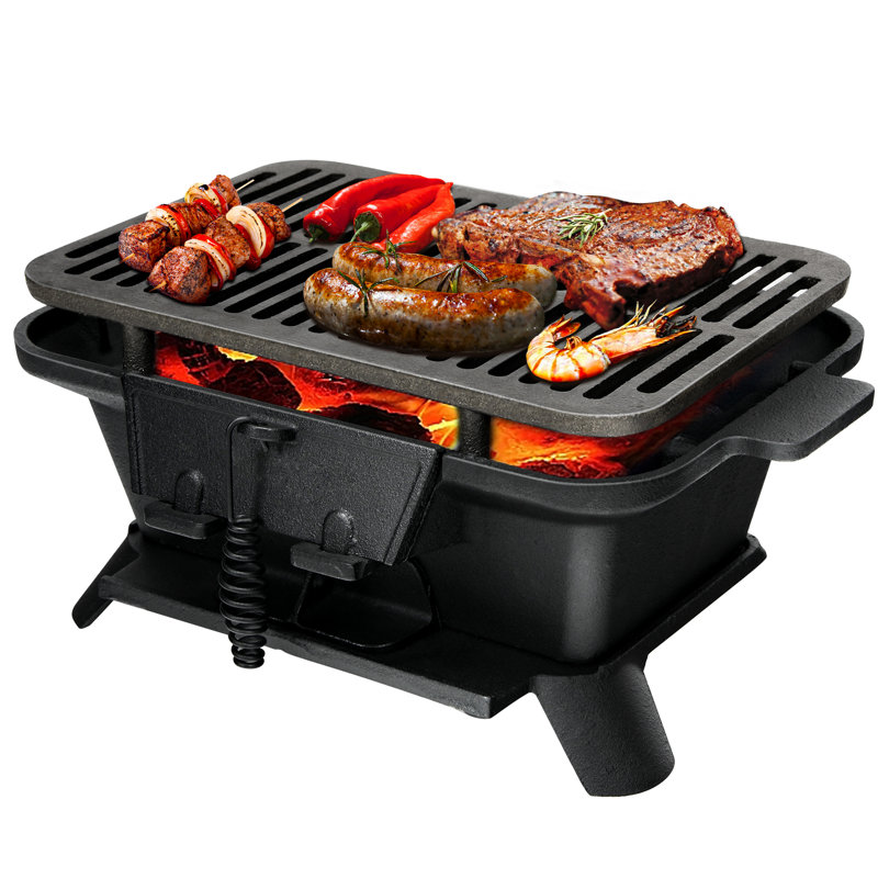 Abdul-Muiz Offset Charcoal Portable 700cm² Smoker