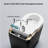 17.5" Comfort Height Smart Bidet Toilet Combo 3 Color Options One-Piece Intelligent Toilet with Foam Shield Auto Open Close Lid, Heated Seat Warm Air Dryer 12" Rough-in Modern Bathroom Smart Toilet with Bidet-126142133