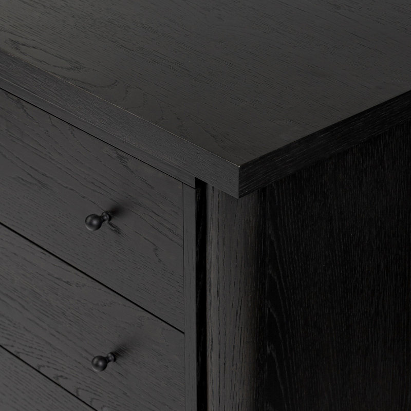 Roark 6 - Drawer Dresser, Black